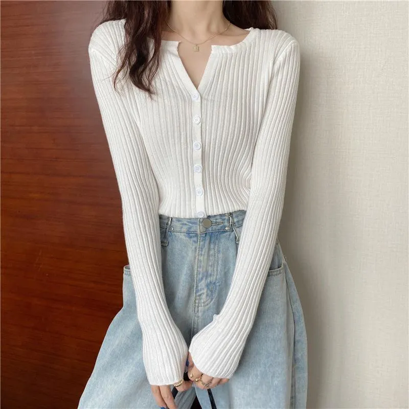 Women Fashion Long Sleeves Fall Cardigan Sweaters