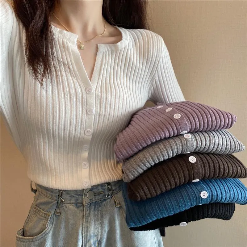 Women Fashion Long Sleeves Fall Cardigan Sweaters