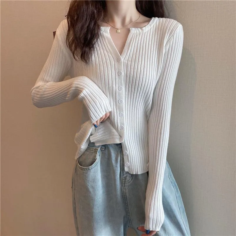 Women Fashion Long Sleeves Fall Cardigan Sweaters