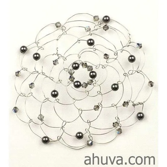 Women Kippah In Pearls & Beads Kippot