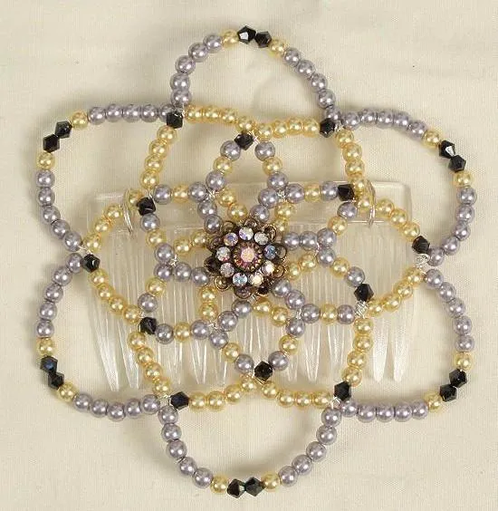 Women Kippah In Pearls & Beads Kippot