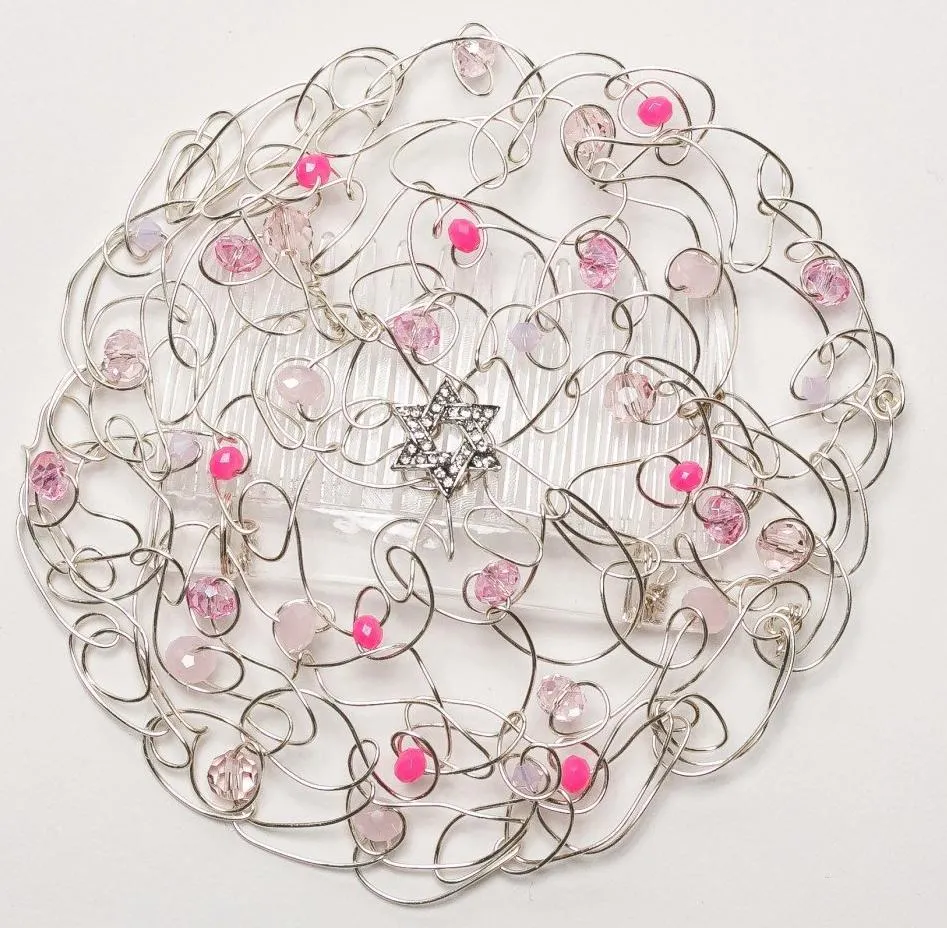 Women Kippah In Pearls & Beads Kippot