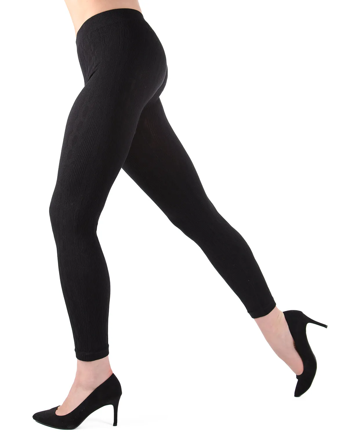 Women's 3D Cable Shaping Leggings