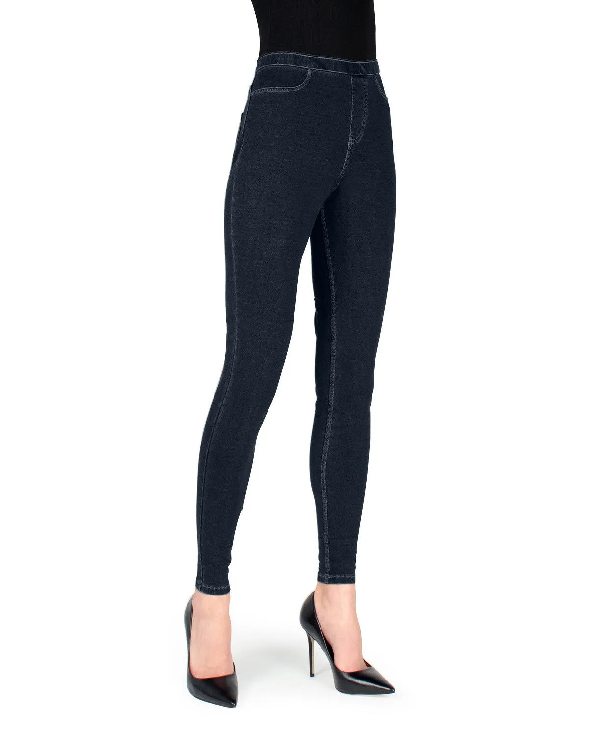 Women's Alta Denim Jean High Waist Leggings