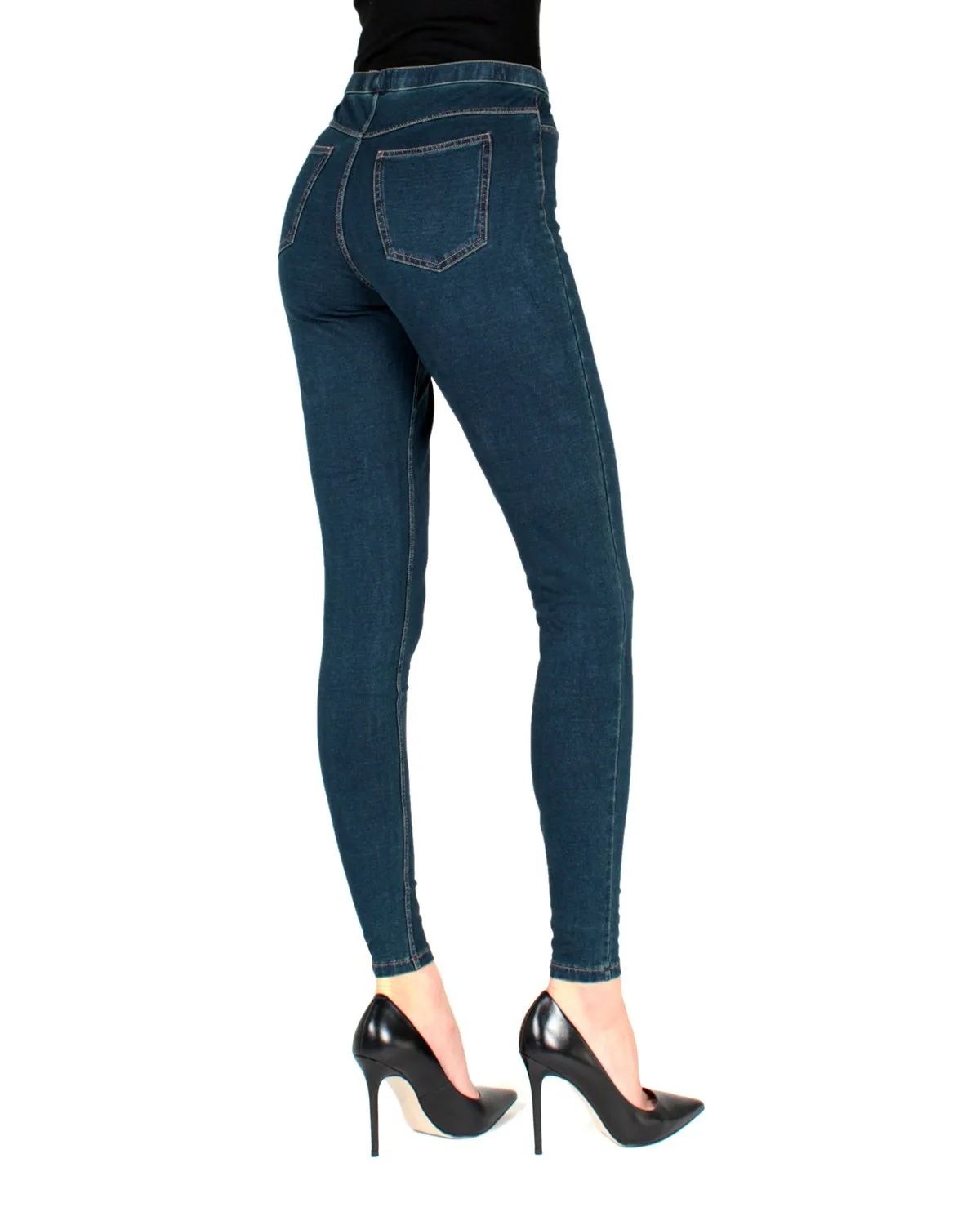 Women's Alta Denim Jean High Waist Leggings