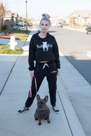 Women's Cropped Fleece Pitty Hoodie