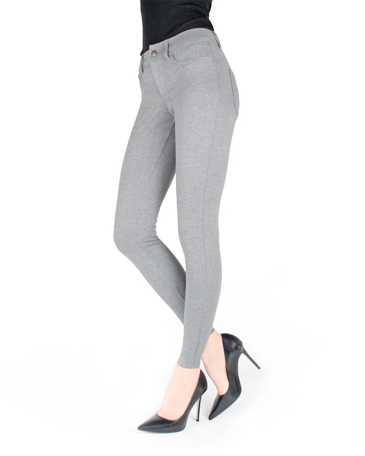 Women's Faux Denim Ponte Leggings