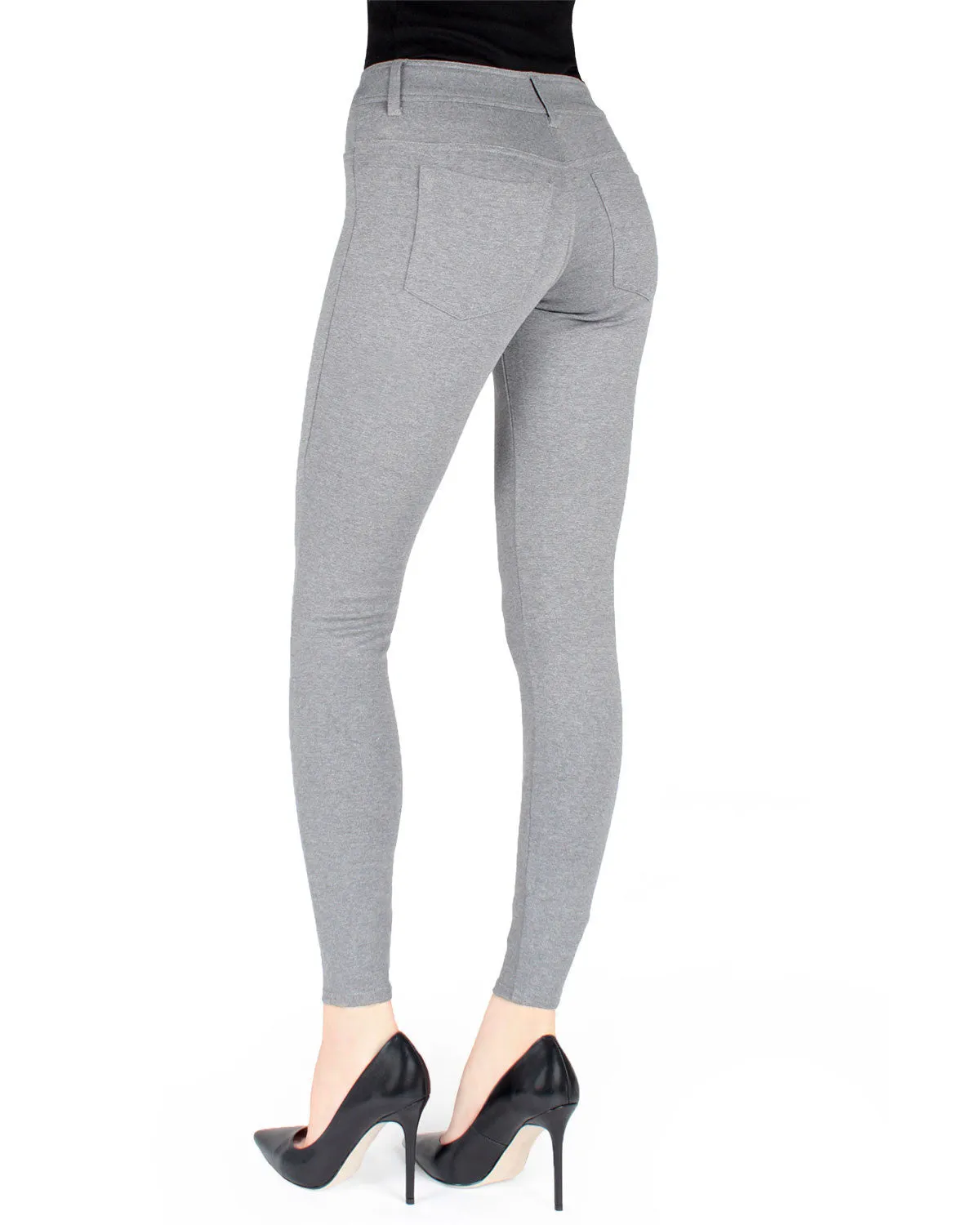 Women's Faux Denim Ponte Leggings