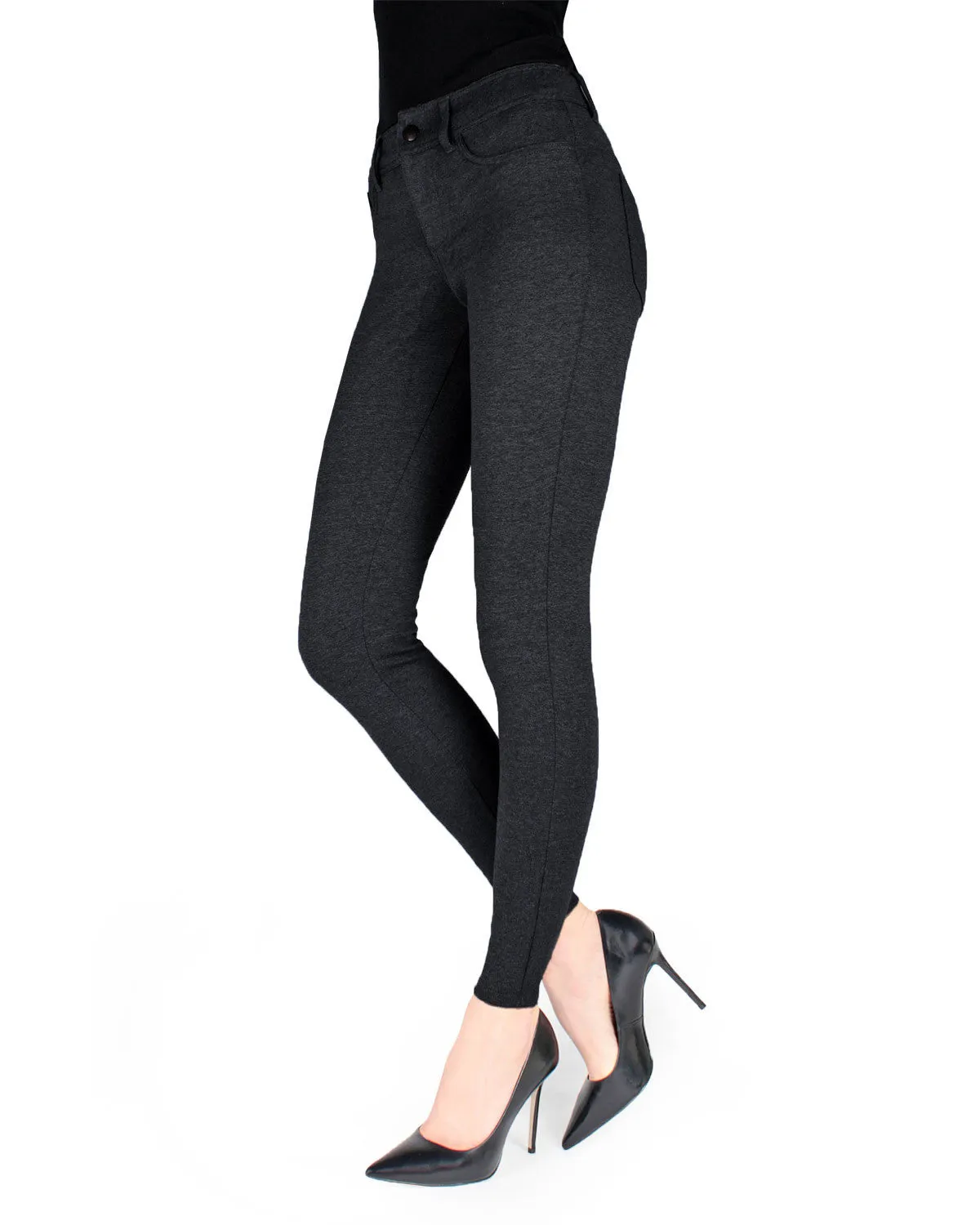 Women's Faux Denim Ponte Leggings