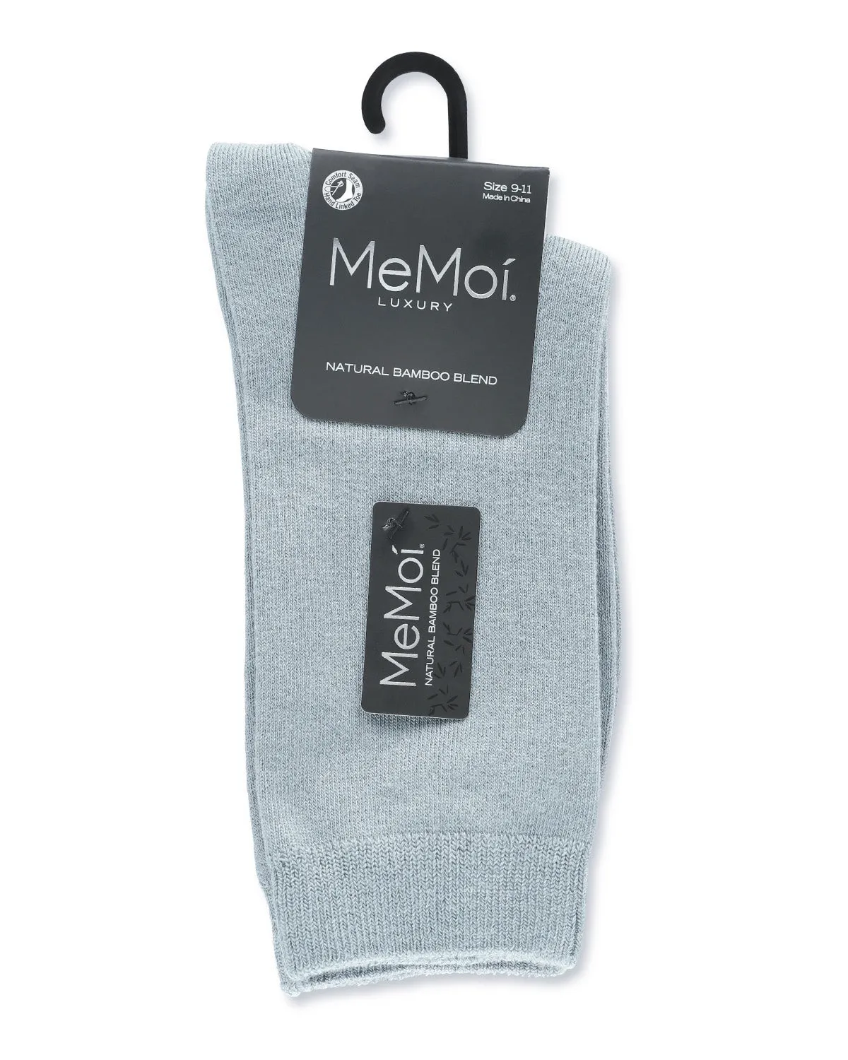 Women's Flat-Knit Bamboo Blend Crew Socks