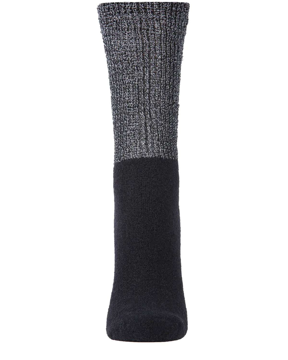 Women's Mod Net Lamb Two-Tone Crew Socks