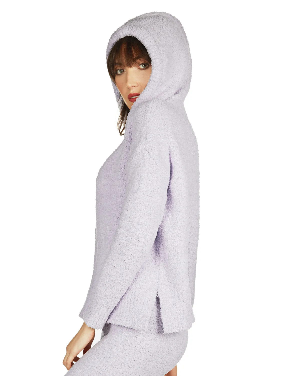 Women's Ultra-Plush Chenille Drawstring Hoodie