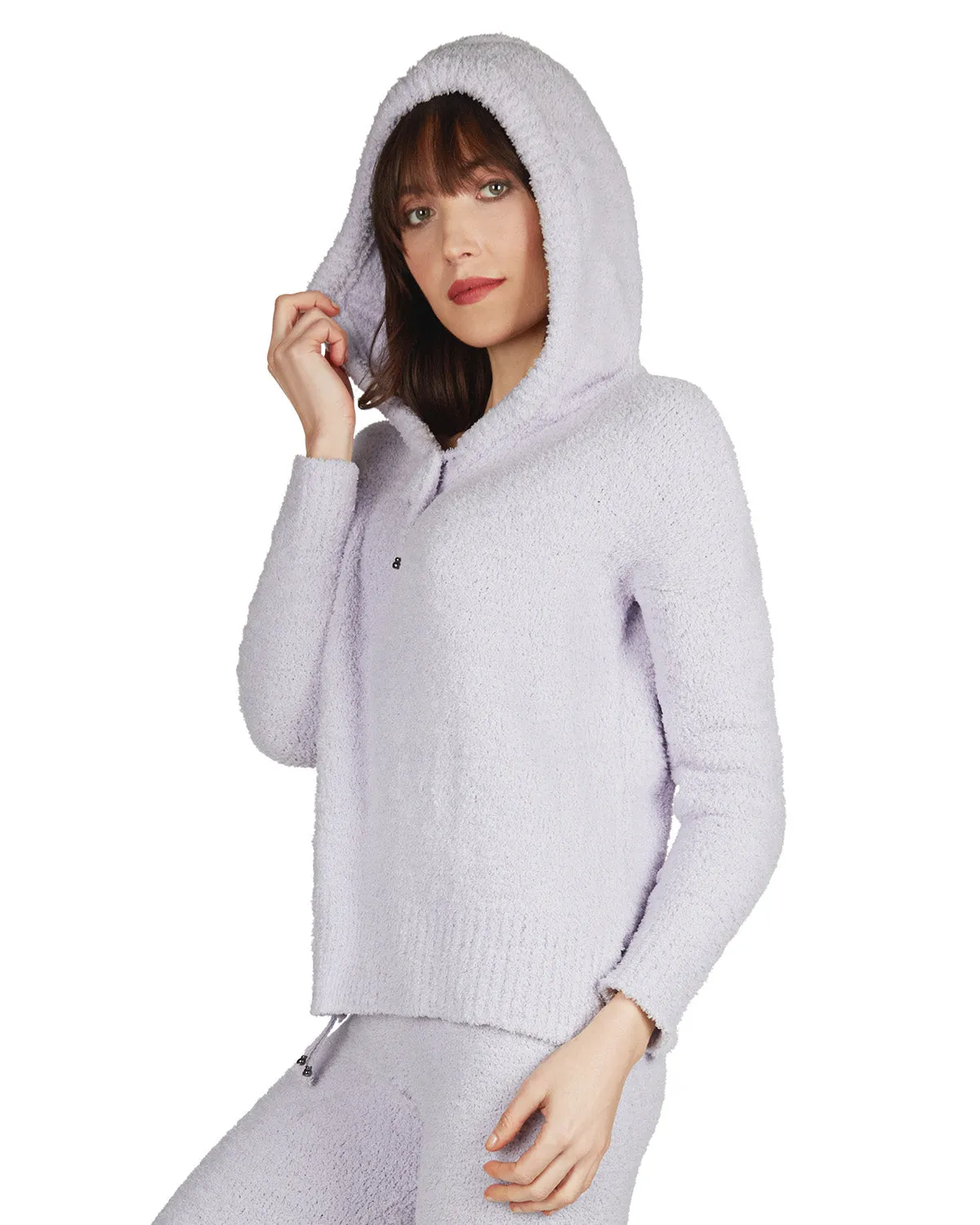 Women's Ultra-Plush Chenille Drawstring Hoodie