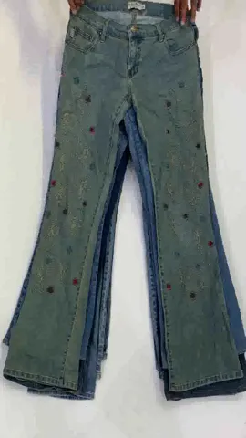 Y2K Flared Unique Jeans (SR-067)