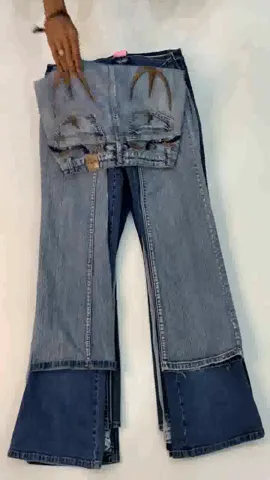 Y2K Low Rise Unique Jeans (SR-165)